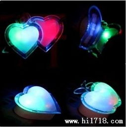 璀璨光影，點亮溫馨夜晚 智能遙控愛心小夜燈廠家直銷，細節盡顯品質